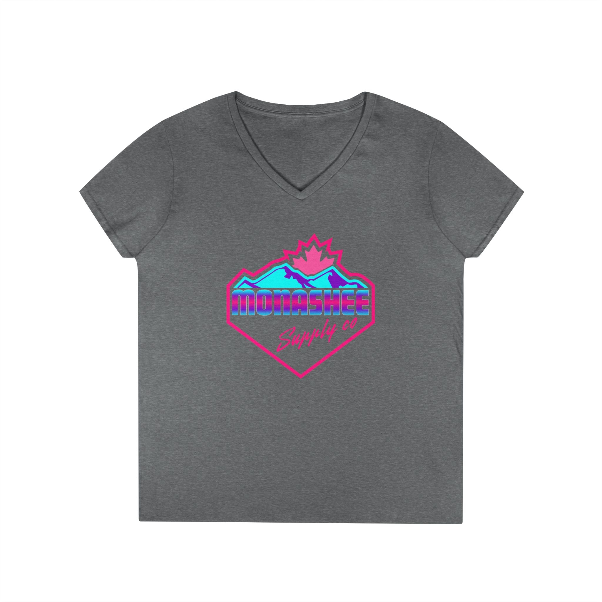80's retro V-Neck Tee