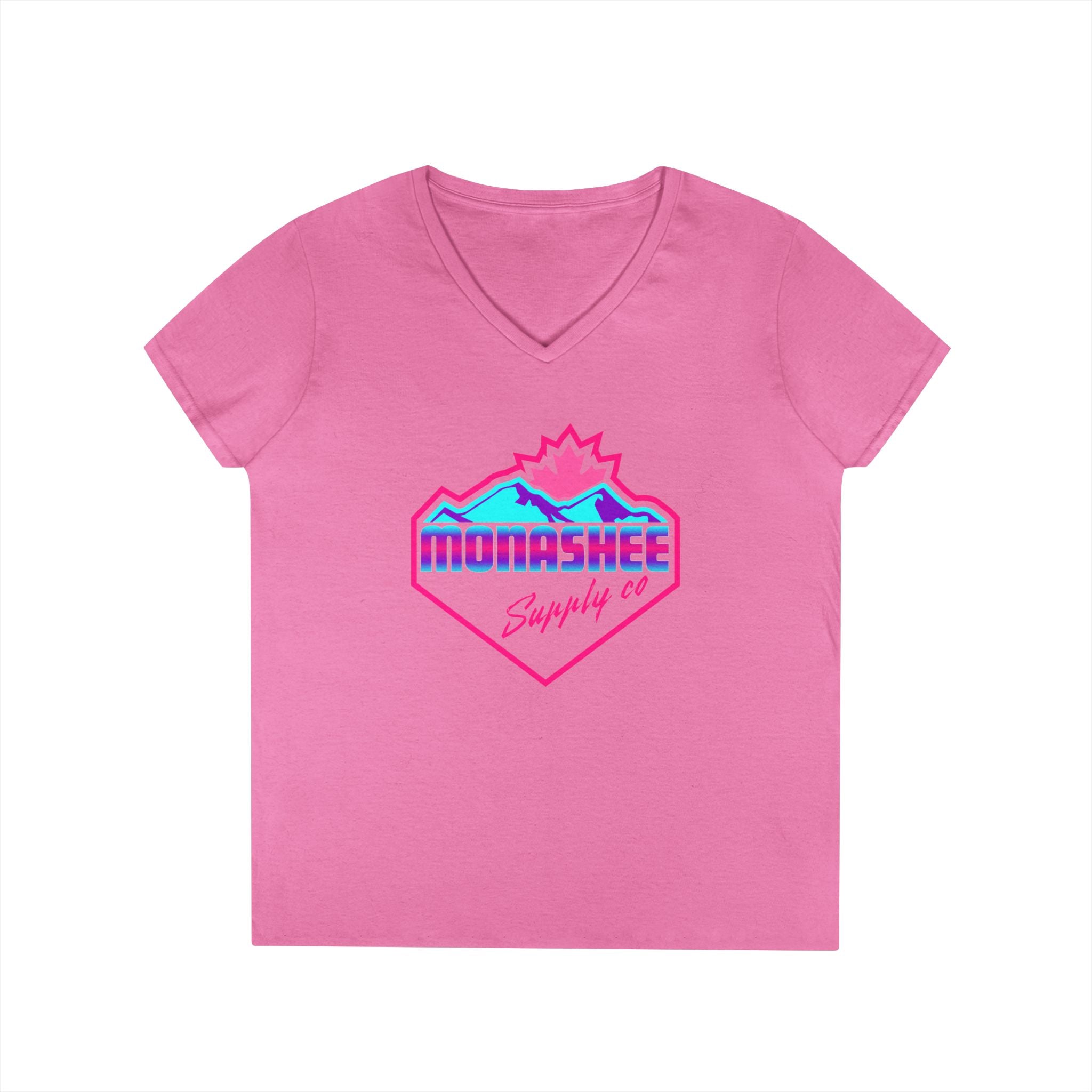 80's retro V-Neck Tee