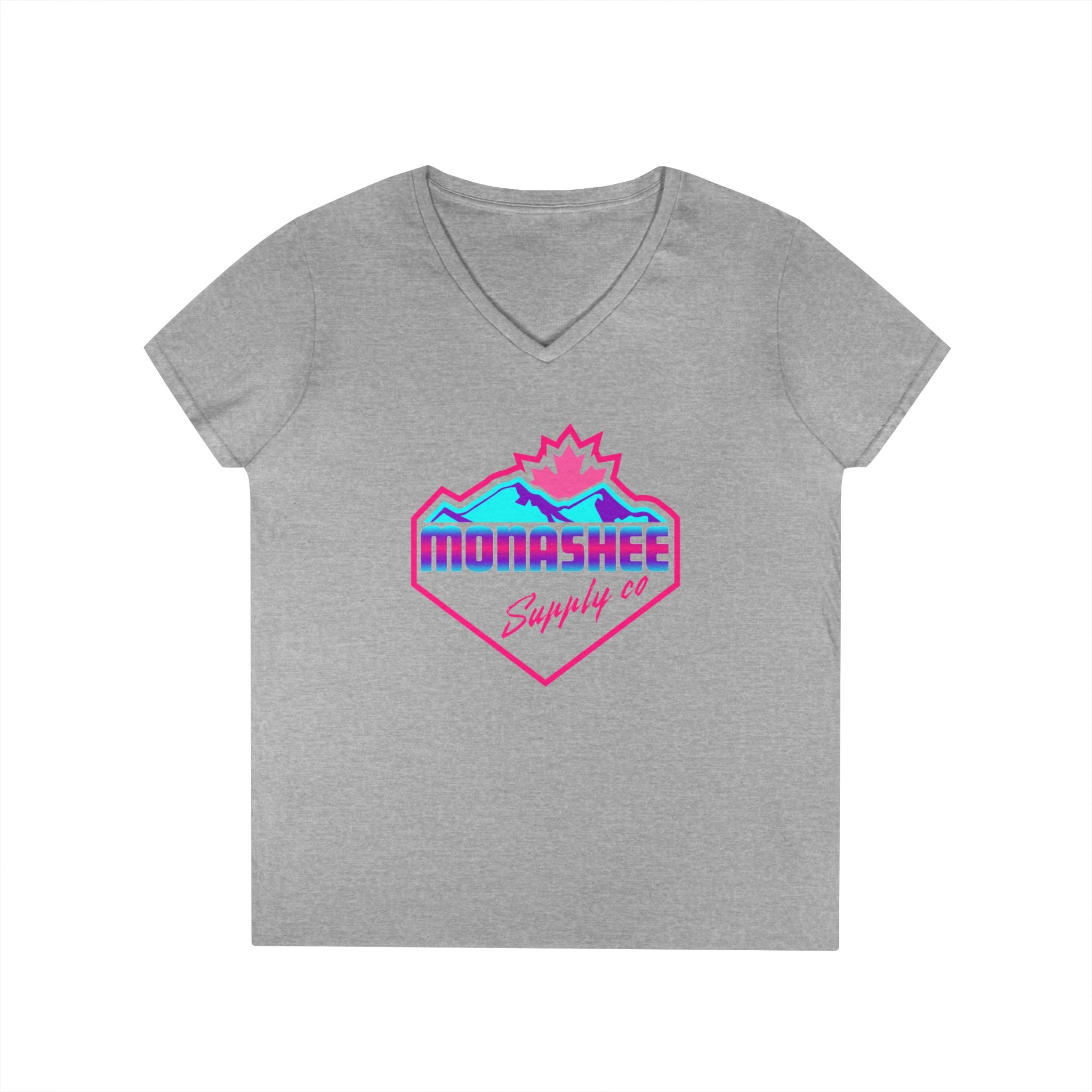 80's retro V-Neck Tee