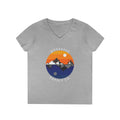 Women's Ying Yang V-Neck T-shirt
