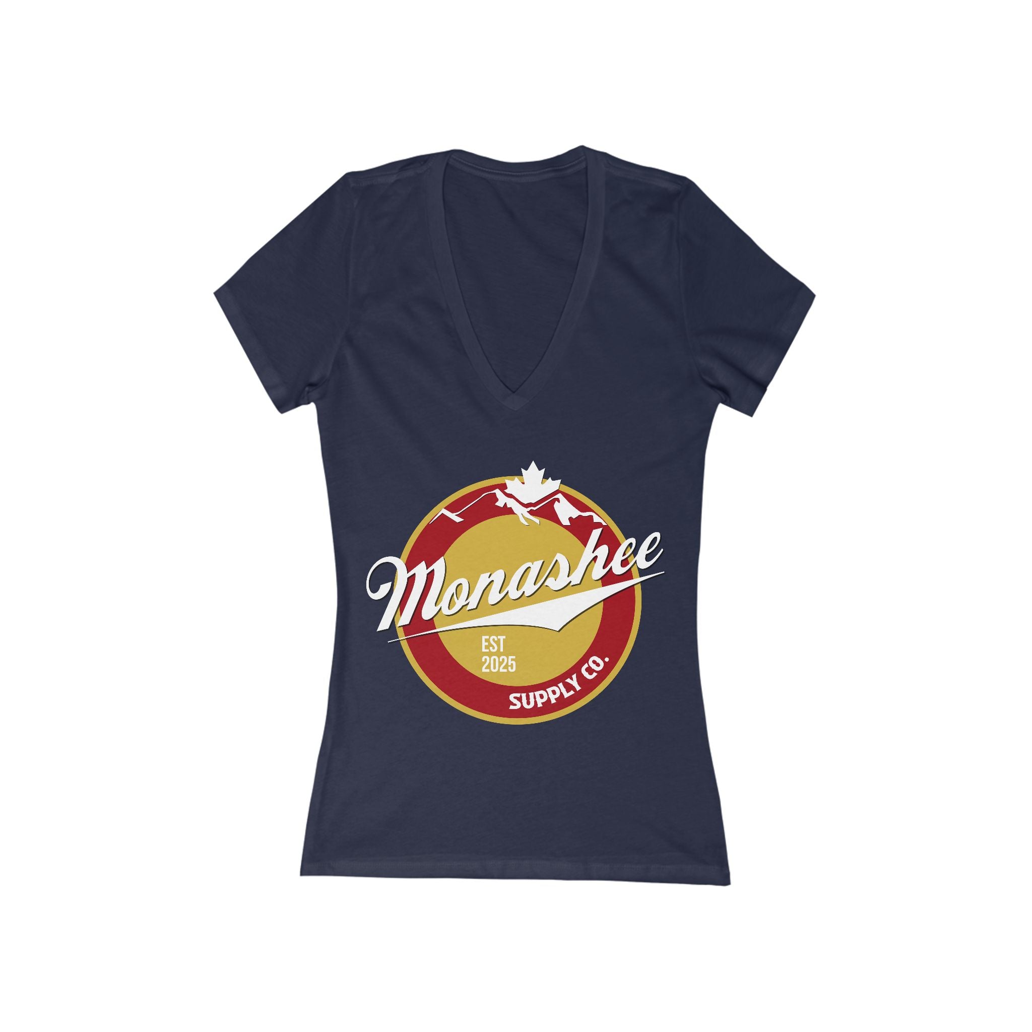 Beer Logo Women's Deep V-Neck Tee