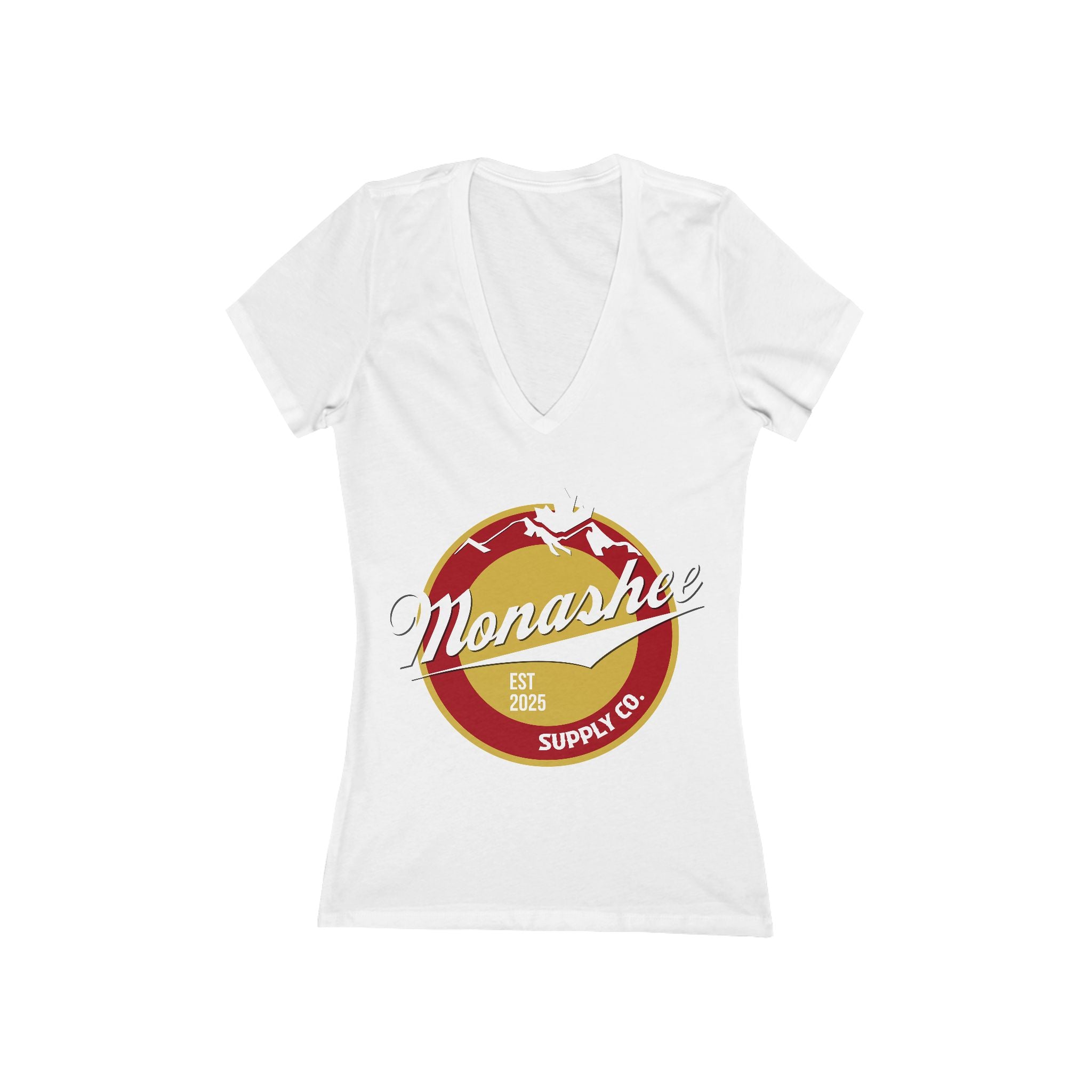 Beer Logo Women's Deep V-Neck Tee